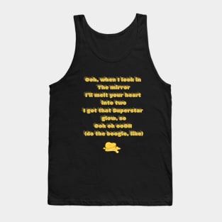 BTS - BUTTER superstar glow lyrics Tank Top